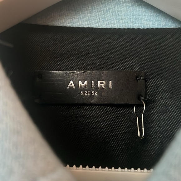 Amiri Bones Jacket - Ice Blue - Picture 9 of 16